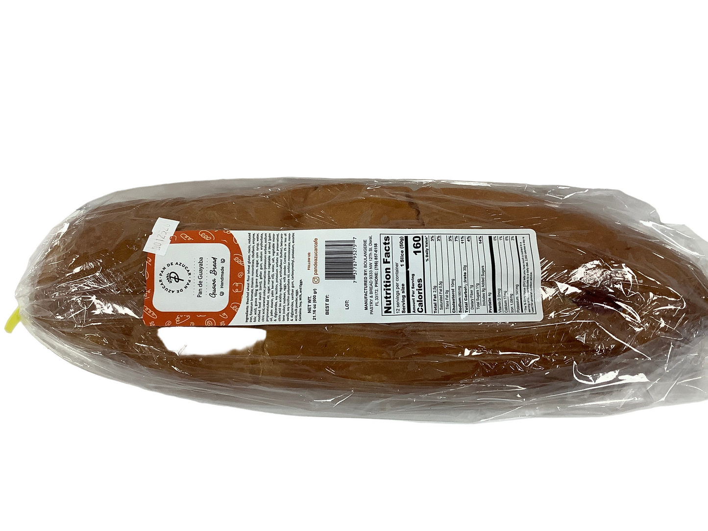 Pan de azúcar Pan de Guayaba 600 g