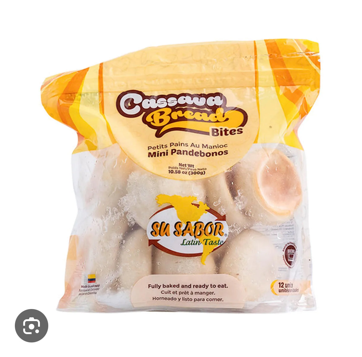 Su sabor Mini Pandebonos 12 units