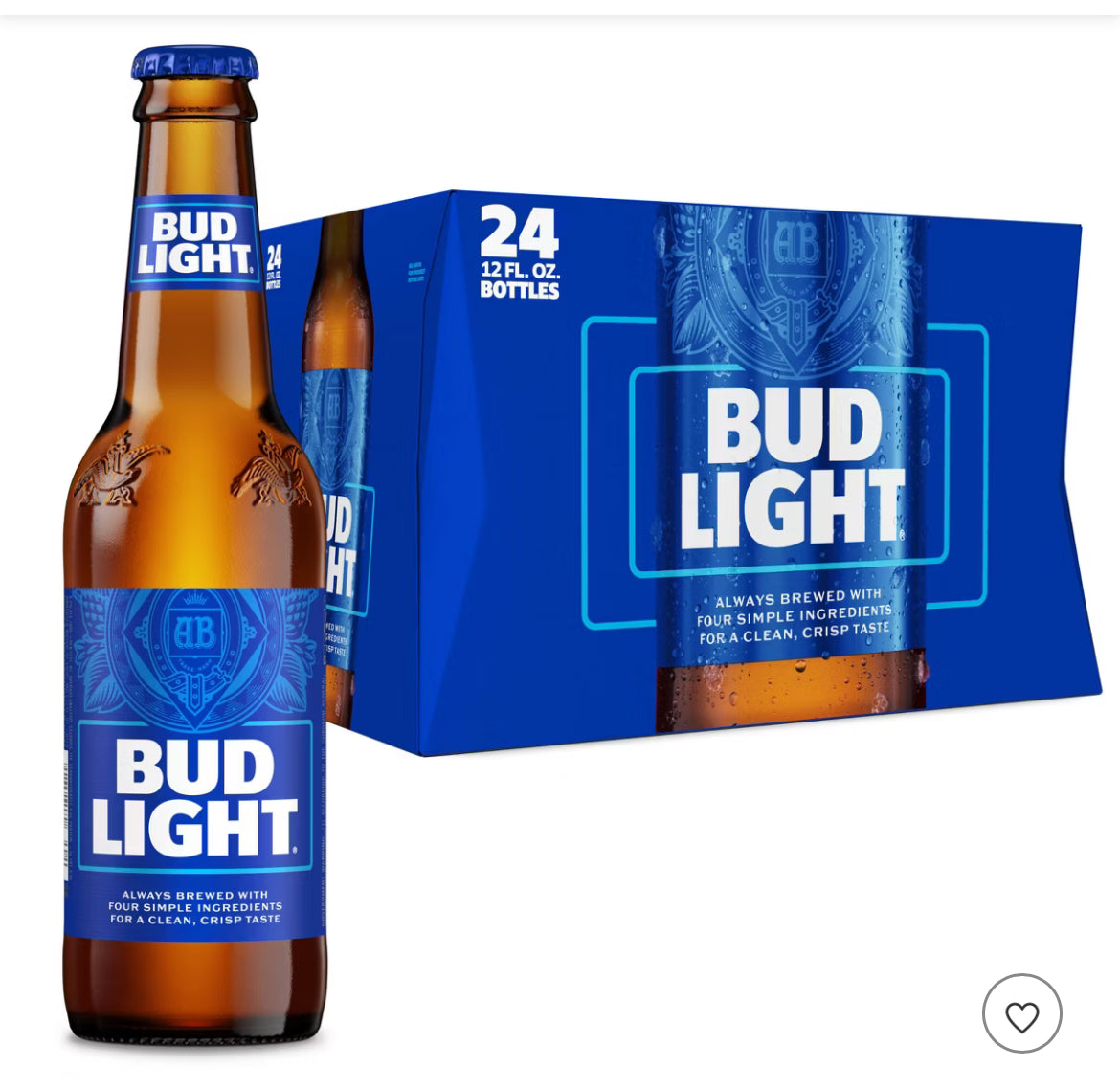 Bud Light 24Bottles 12oz