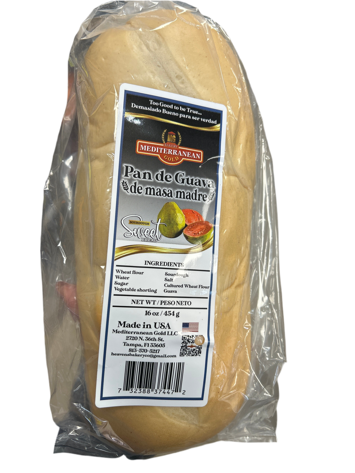 Mediterranean Pan de Guayaba 16oz