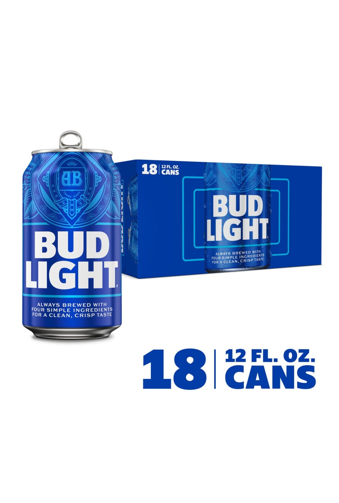 Bud Light 18 cans 12Oz