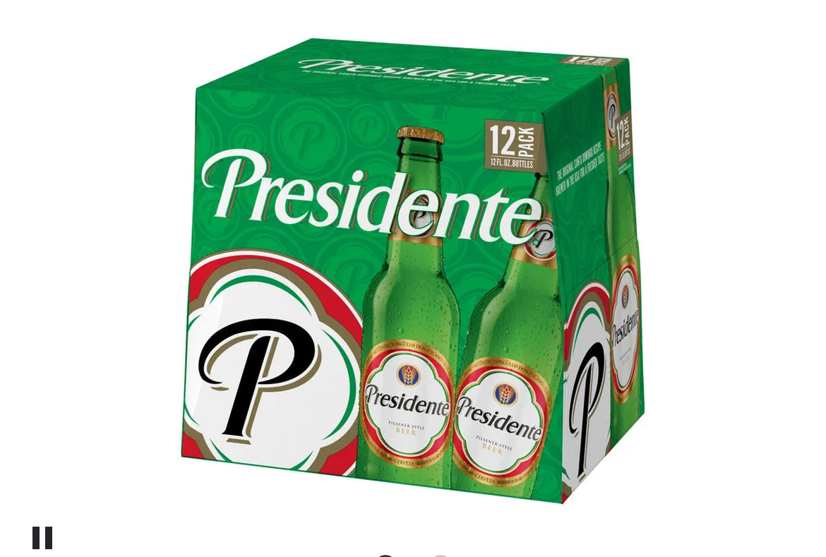 Presidente 12pack 12oz Bottles
