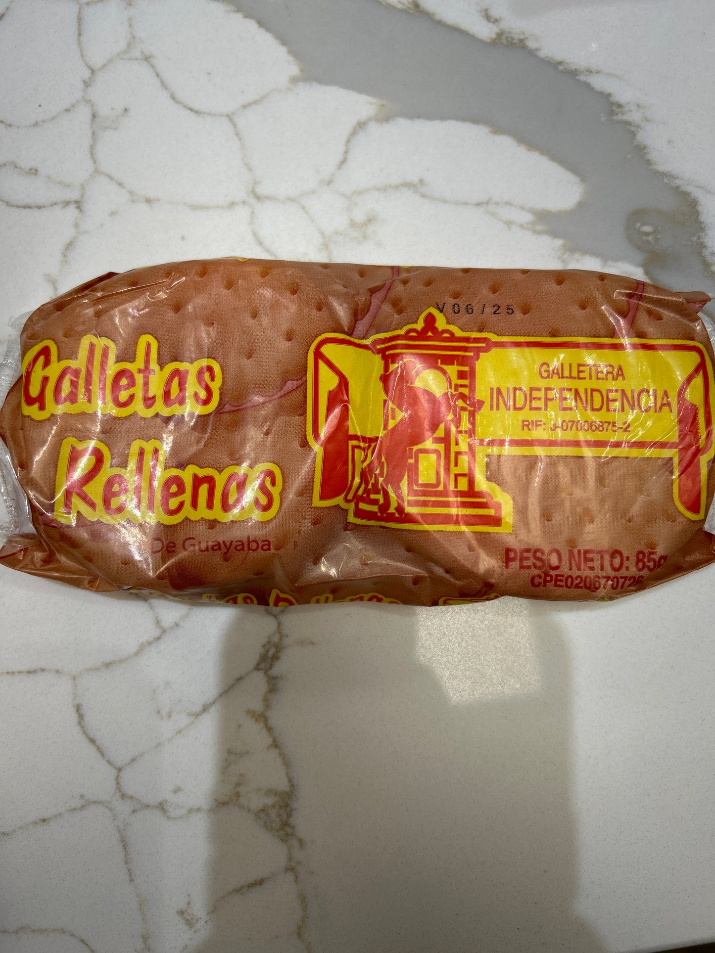 Galletas Rellenas independencia