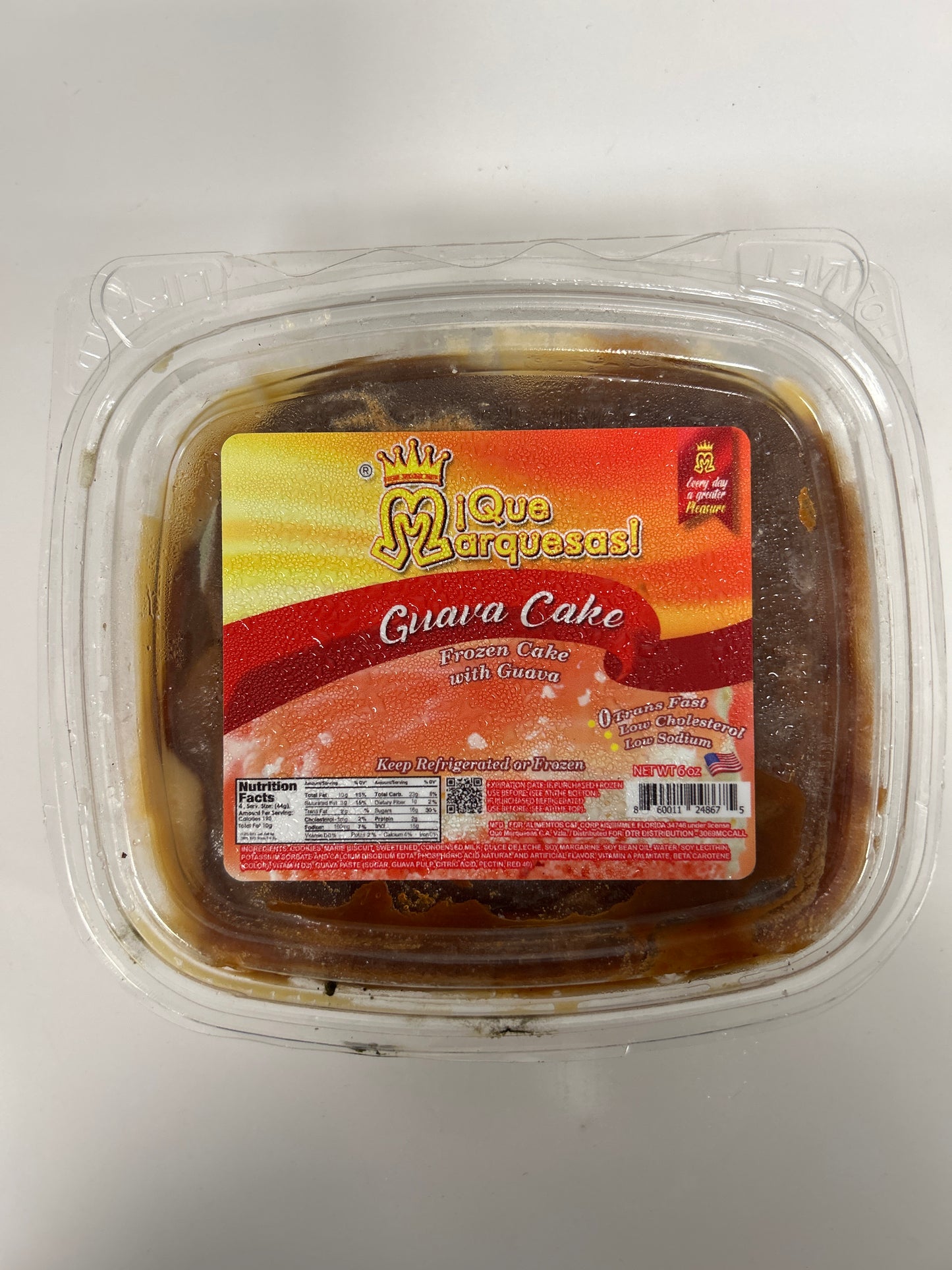 Que Marquesas mediana Dulce de Leche 6 oz