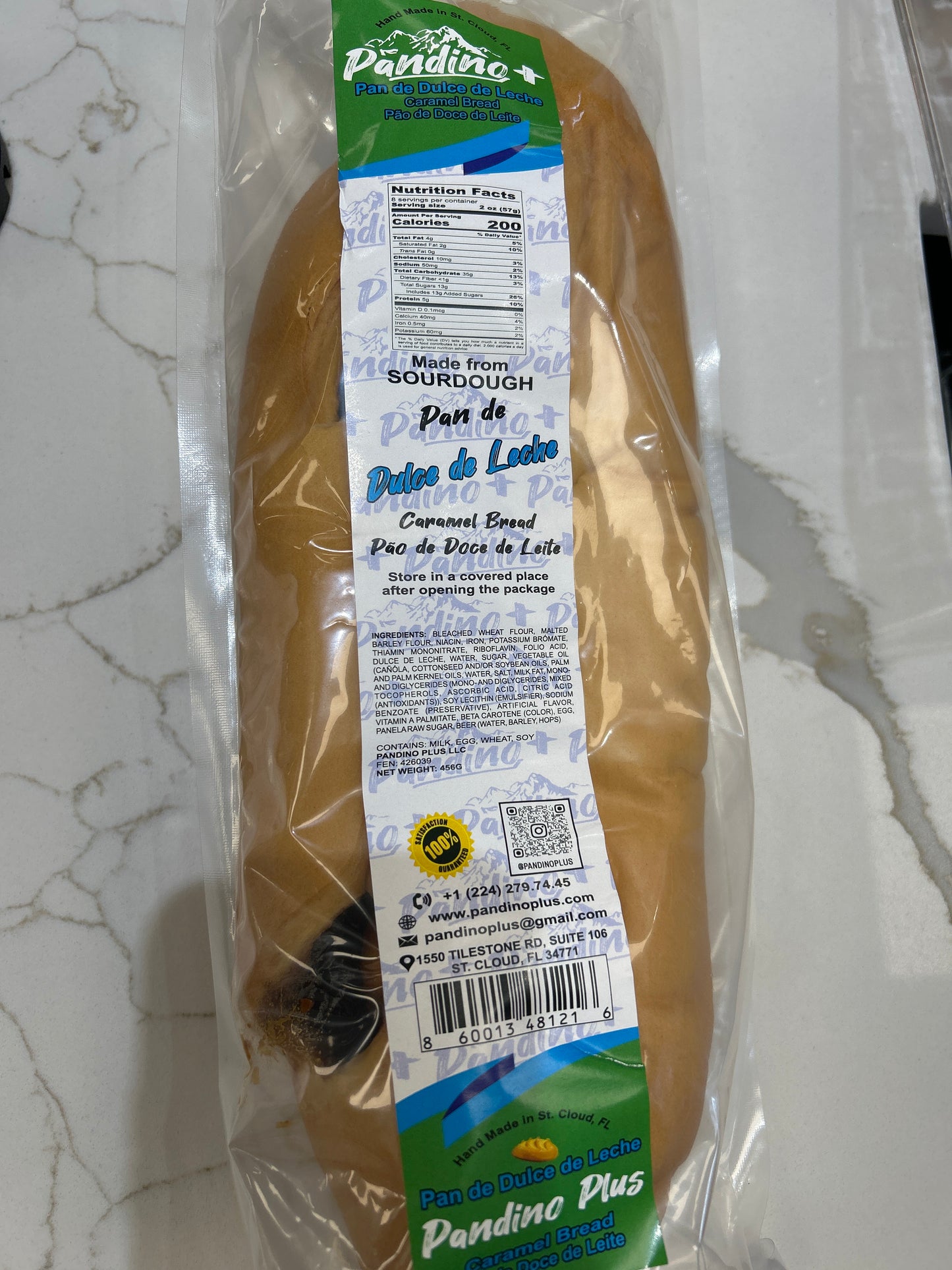 Pandino pan Dulce de Leche