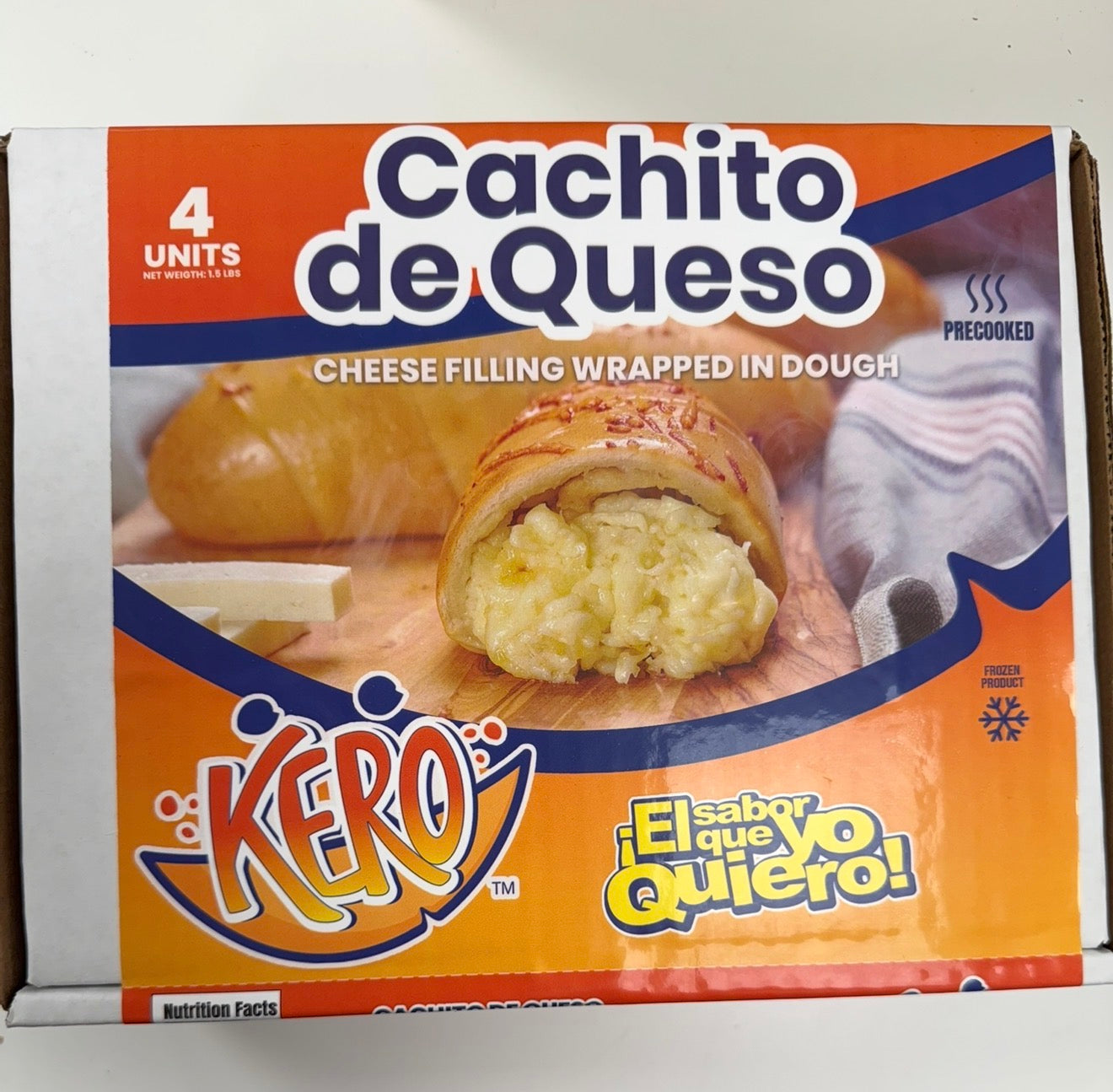 Kero Cachito de queso 4 units