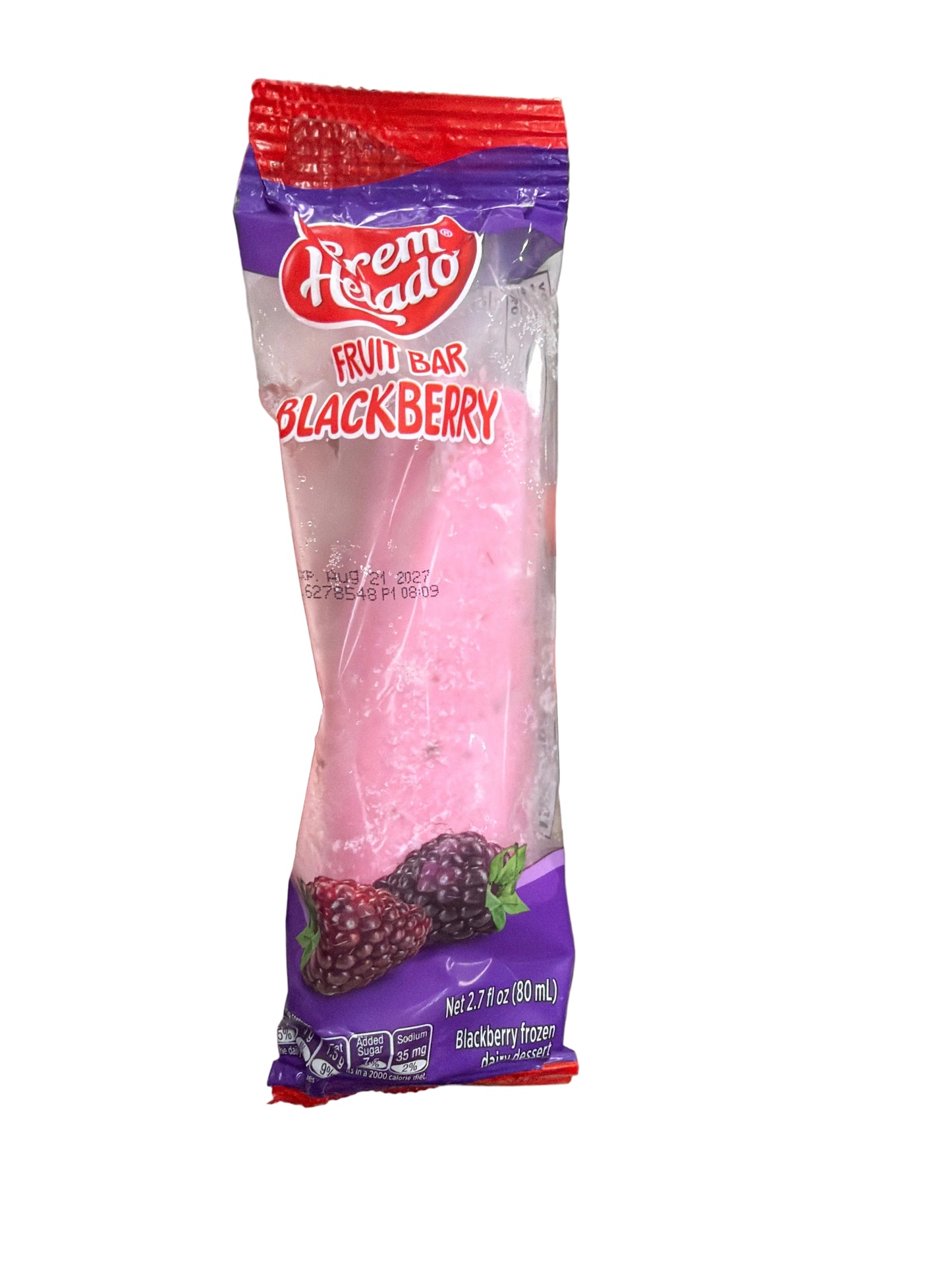 Crem Helado Blackberry 80 ml