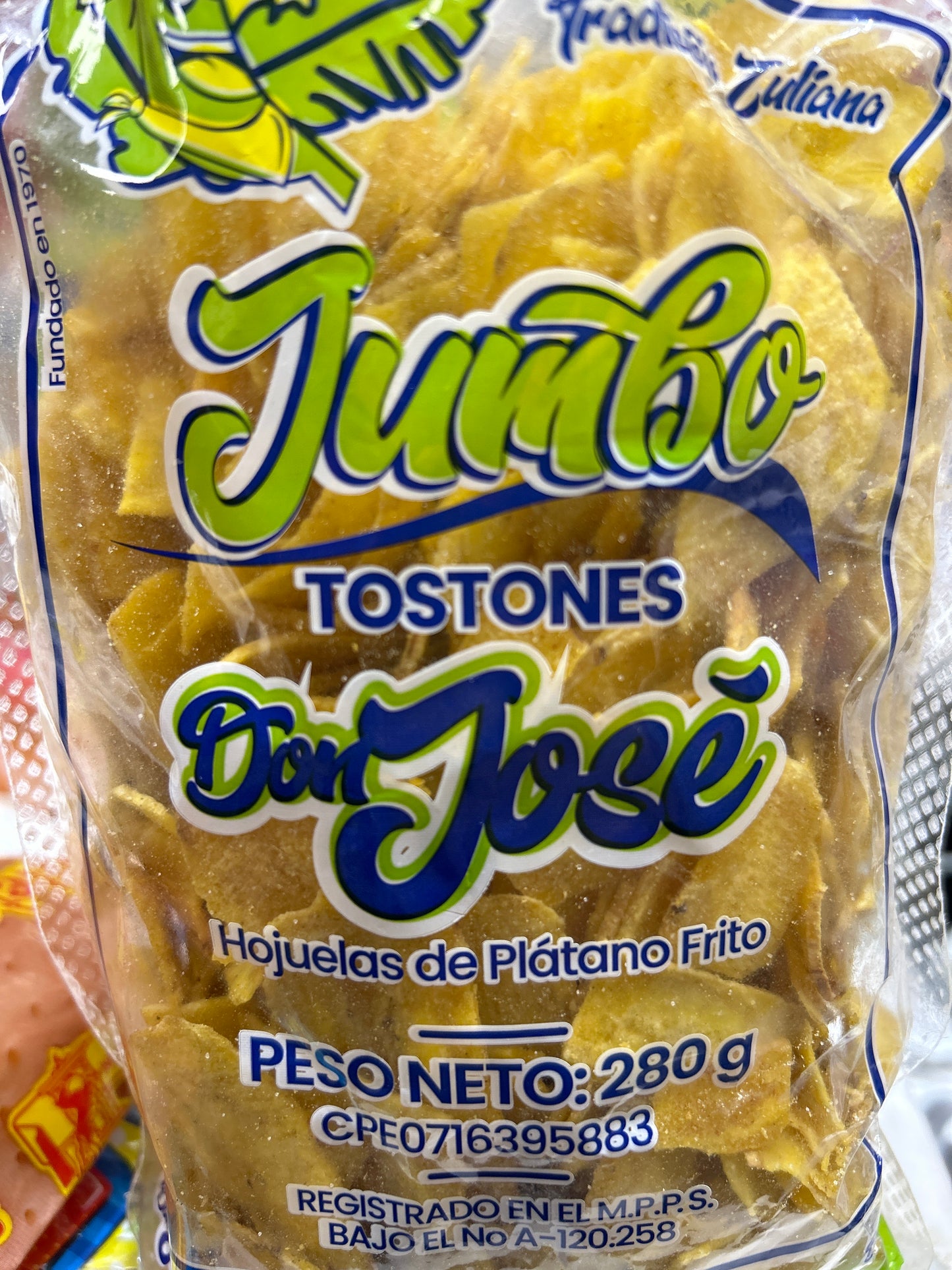 Don José Tostones Jumbo