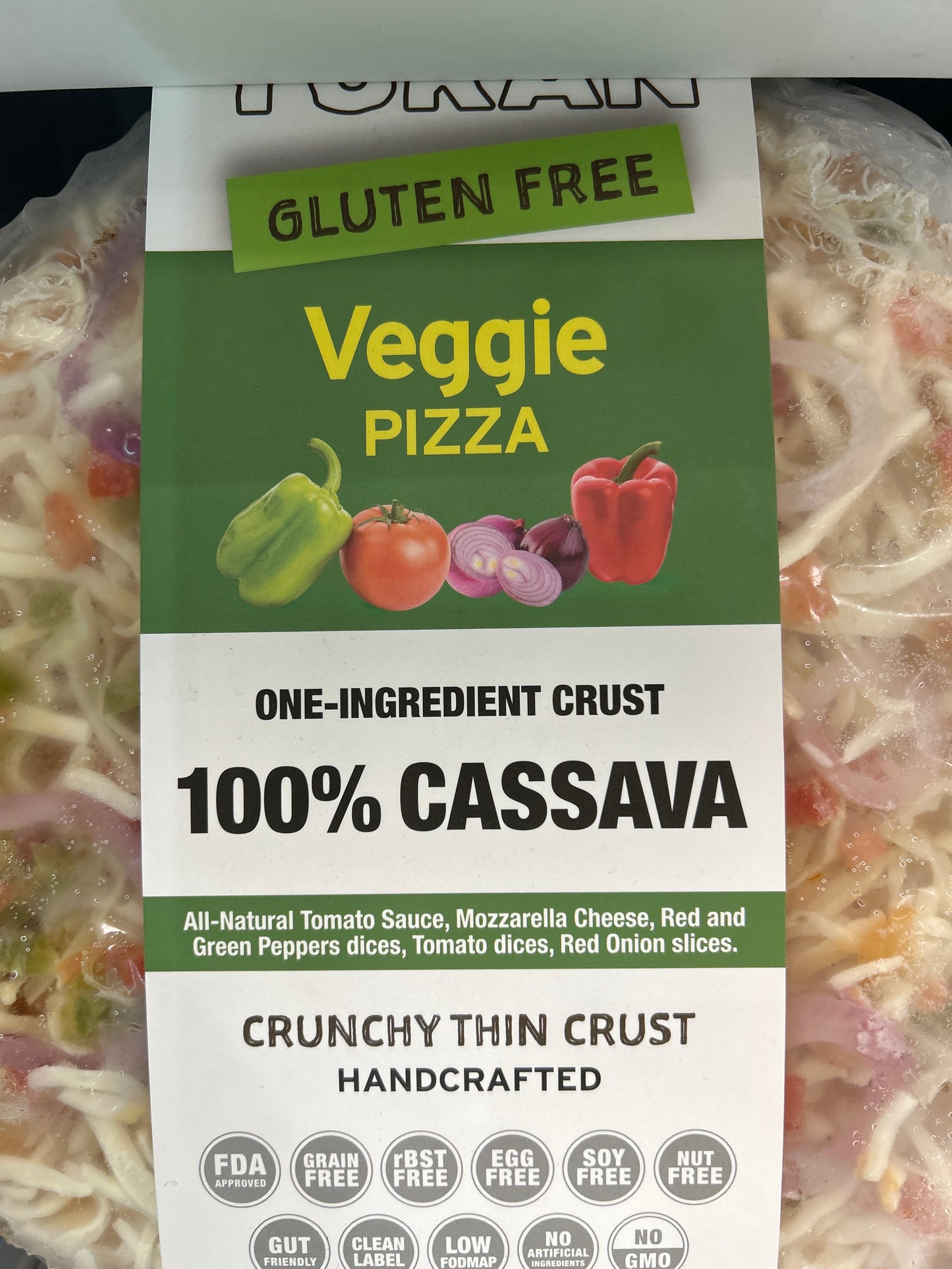 Yukan Veggie Pizza 10”