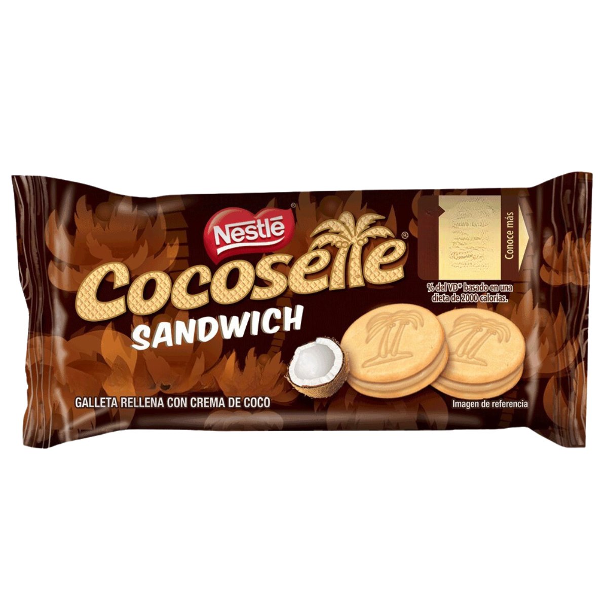 Cocosette Sandwich - 6 Galletas - Sabores Market