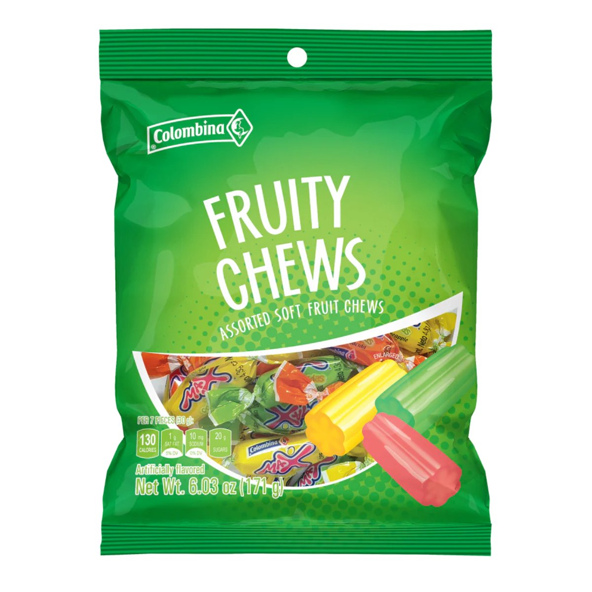 Colombina Fruity Chews 6 Oz - Sabores Market
