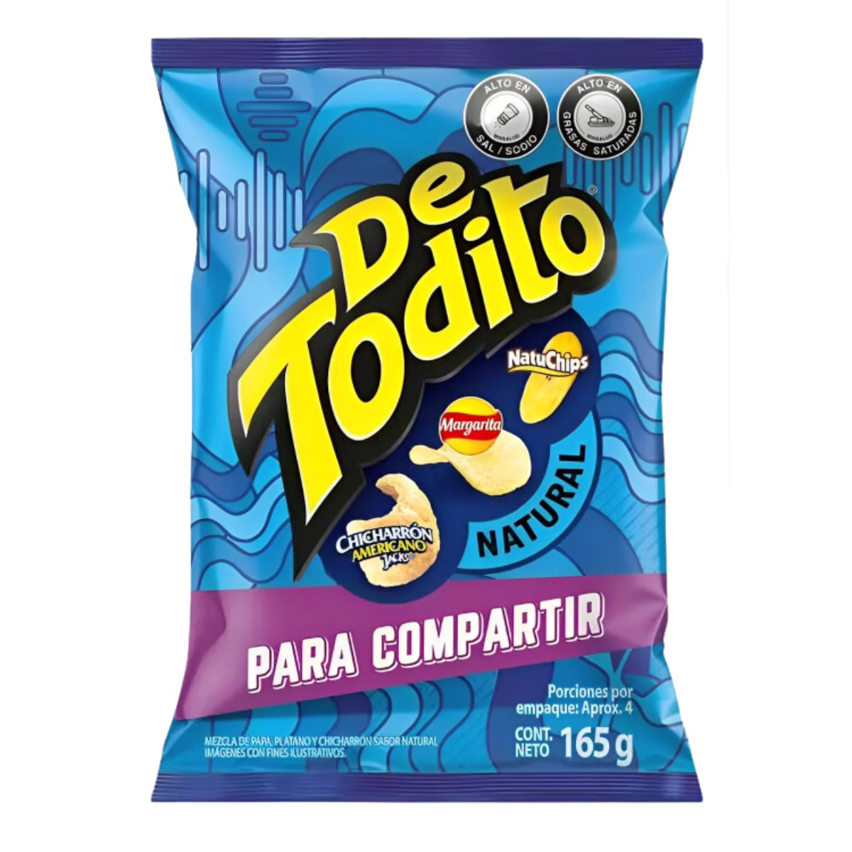 De Todito Natural 165g - Sabores Market