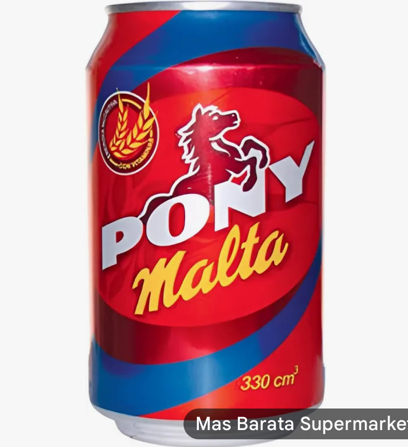 Pony malta can 330ml