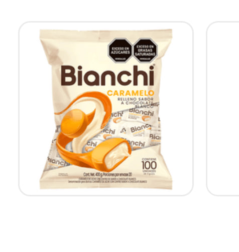 Bianchi Chocolate Blanco 100 und 400 g