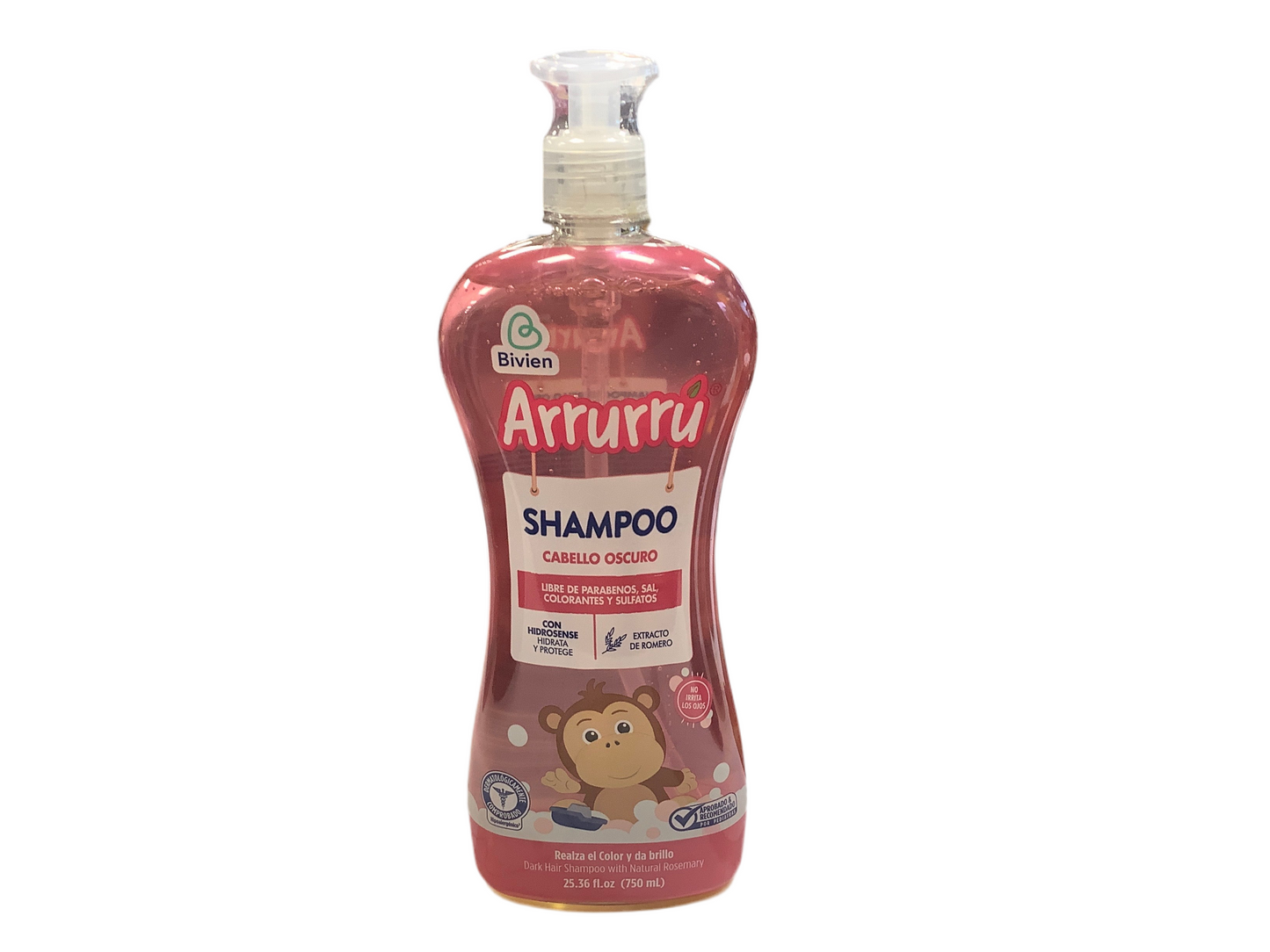 Arrurru Shampoo Cabello Oscuro 750ml