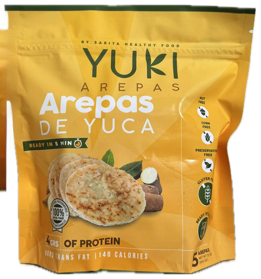 Yuki Arepas de yuca 5 und