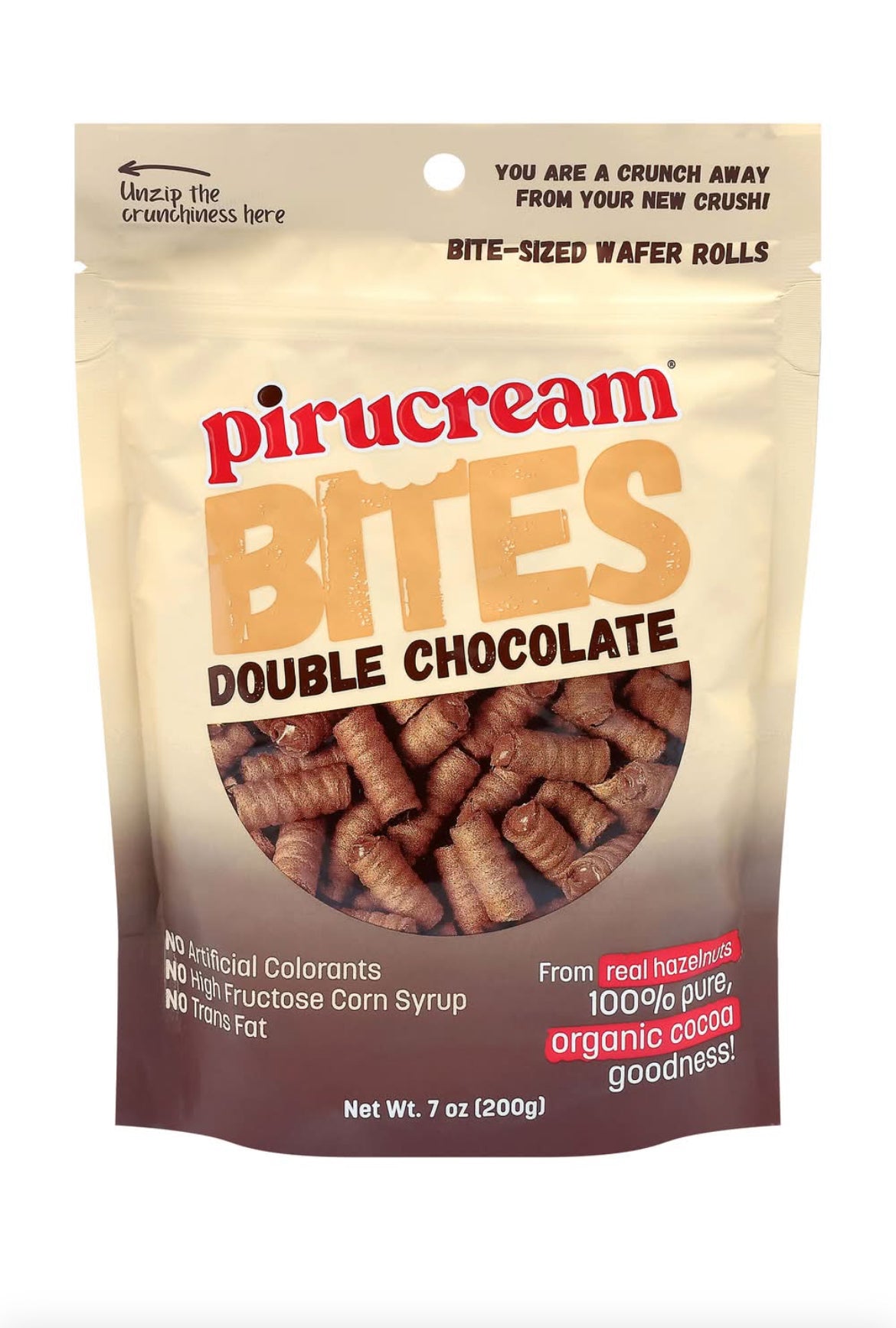 Pirucream Bites Double Chocolate 200 g