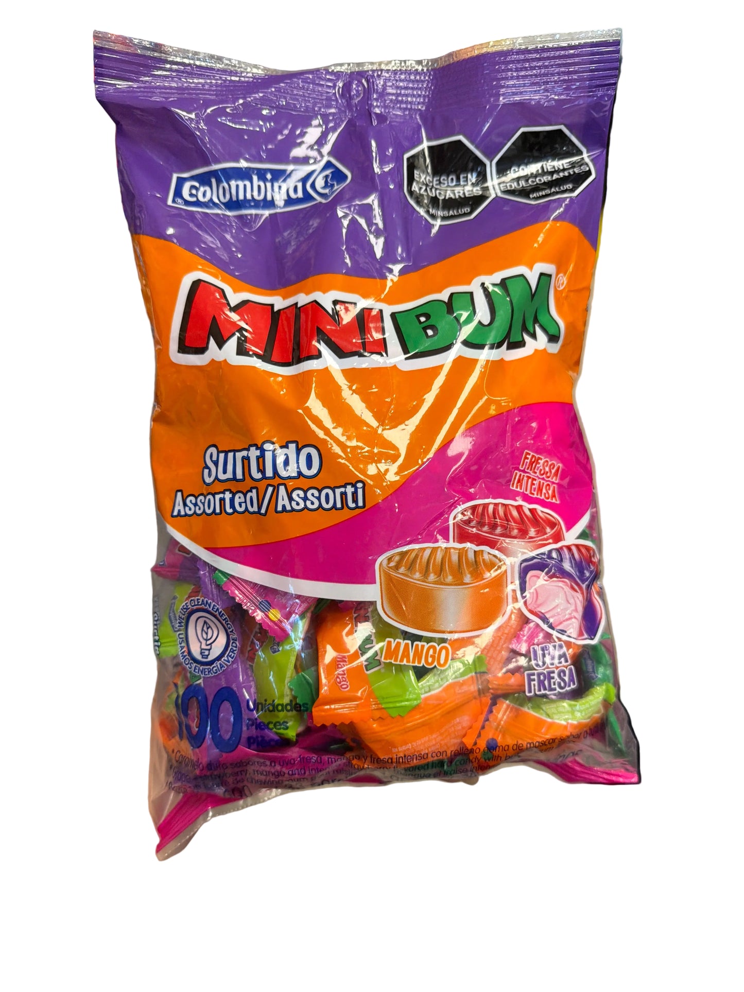 Colombina mini bum 100pzas