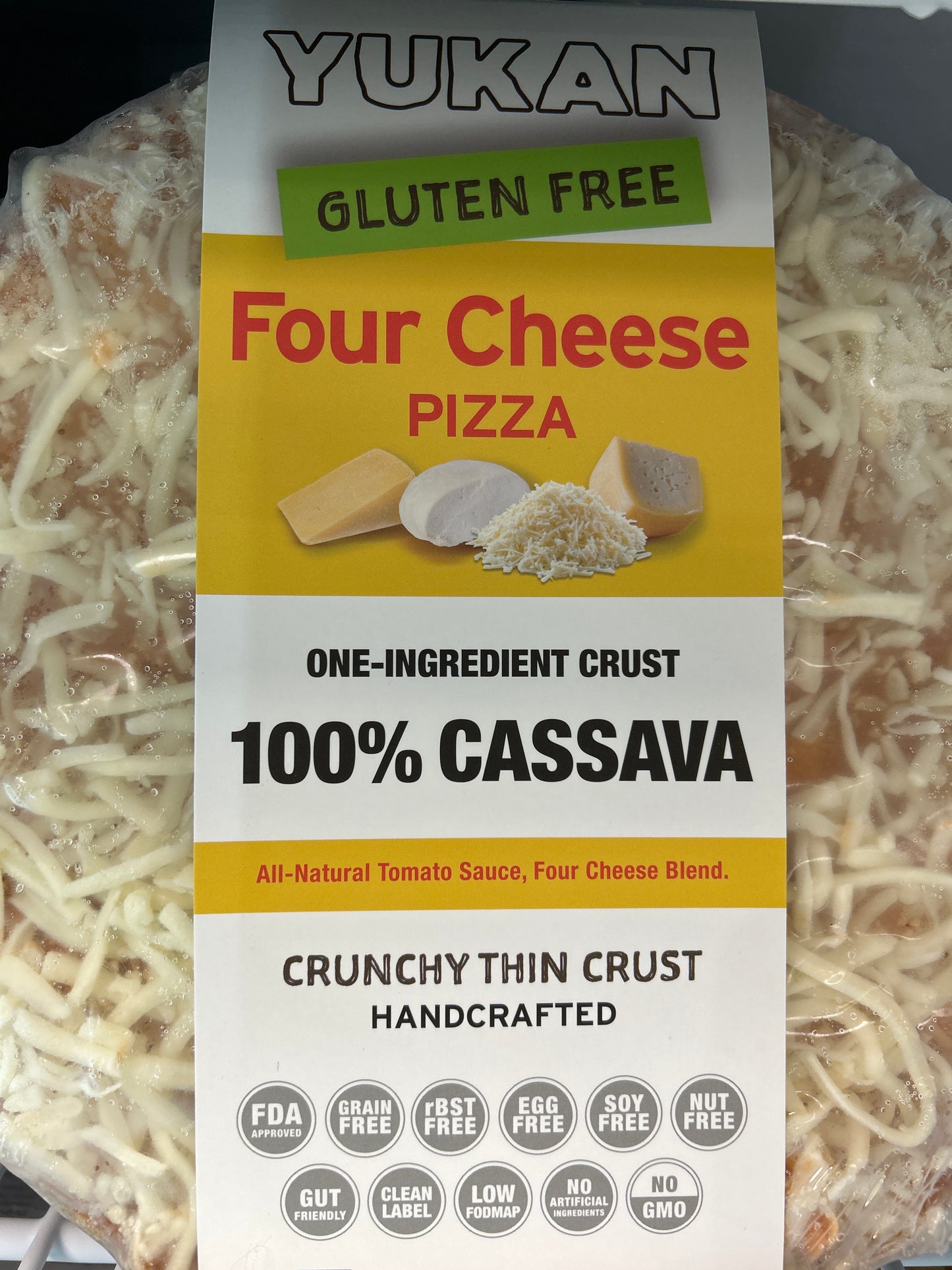 Yukan 4 cheese Pizza 10”