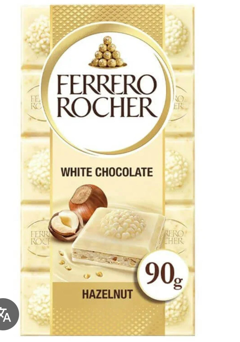 Ferrero Rocher white Hazelnut 90g