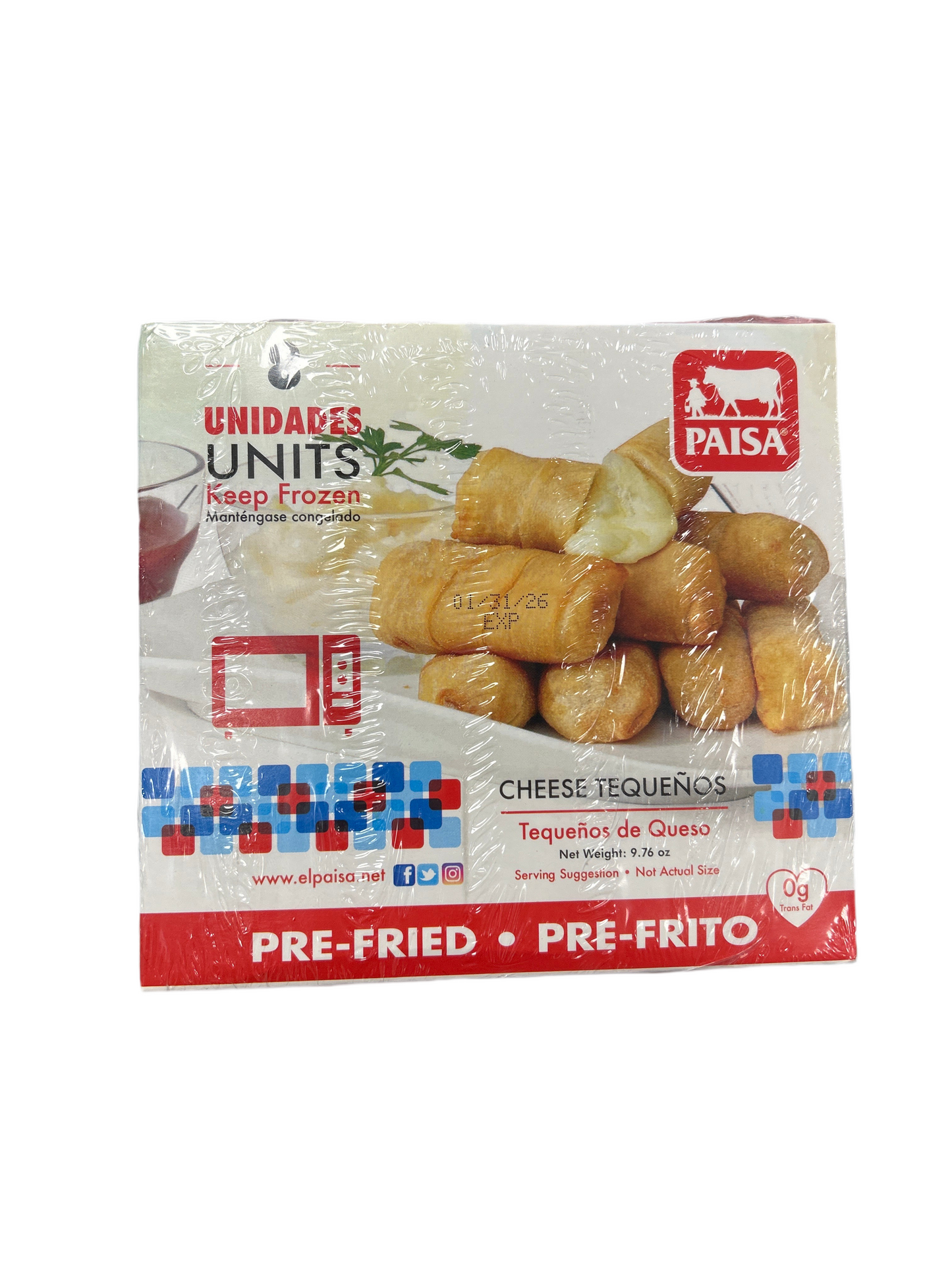 Paisa Tequeños 8 units