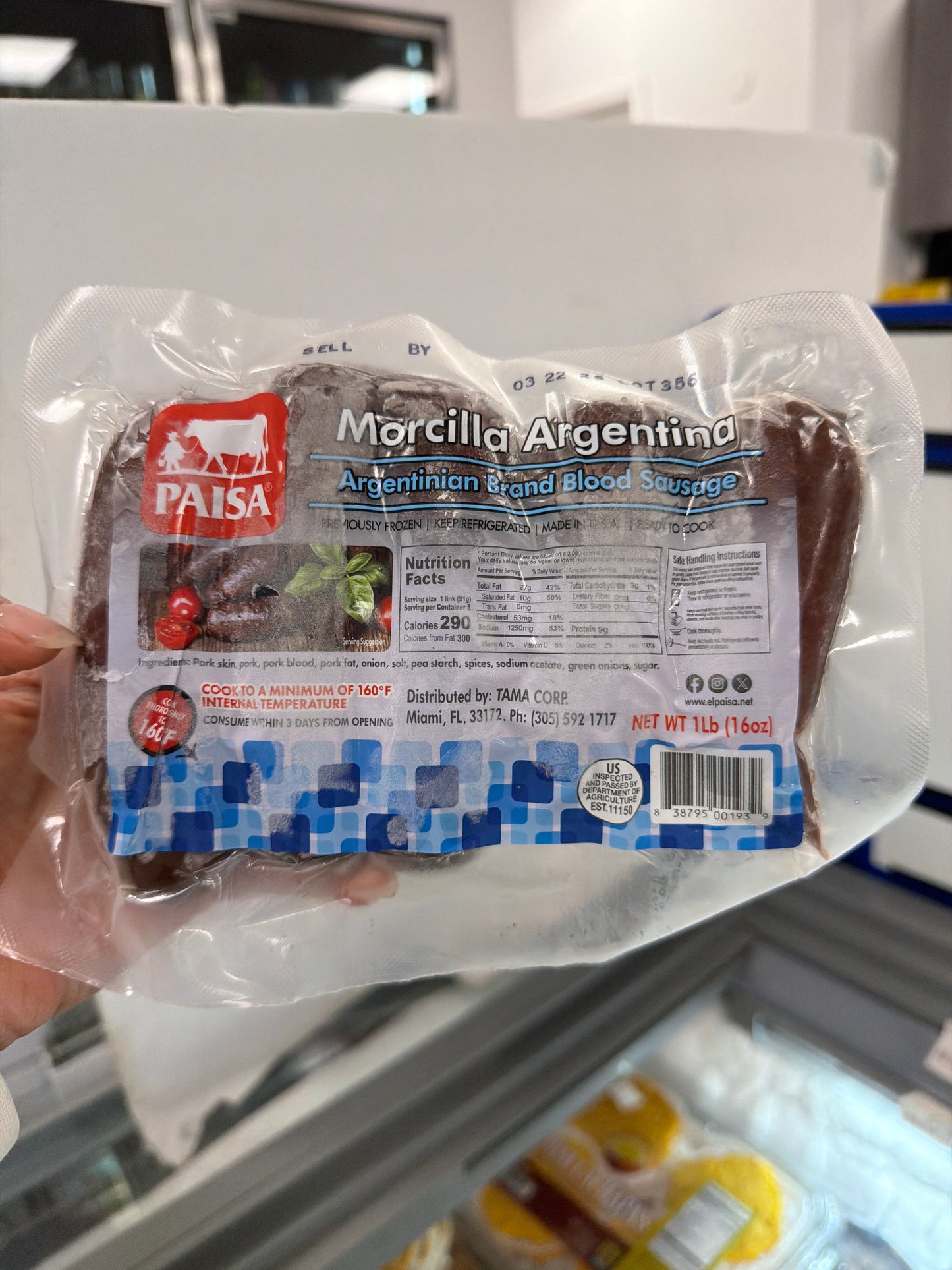 Paisa Morcilla Argentina