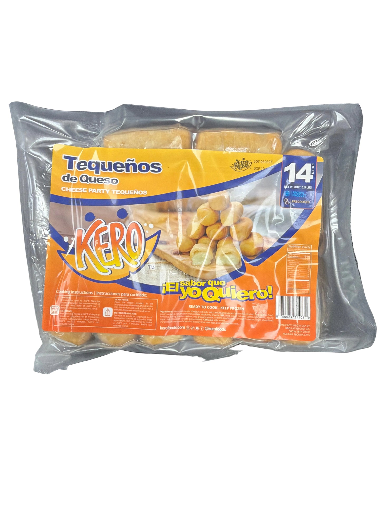 Kero Tequeño de queso 14 unit