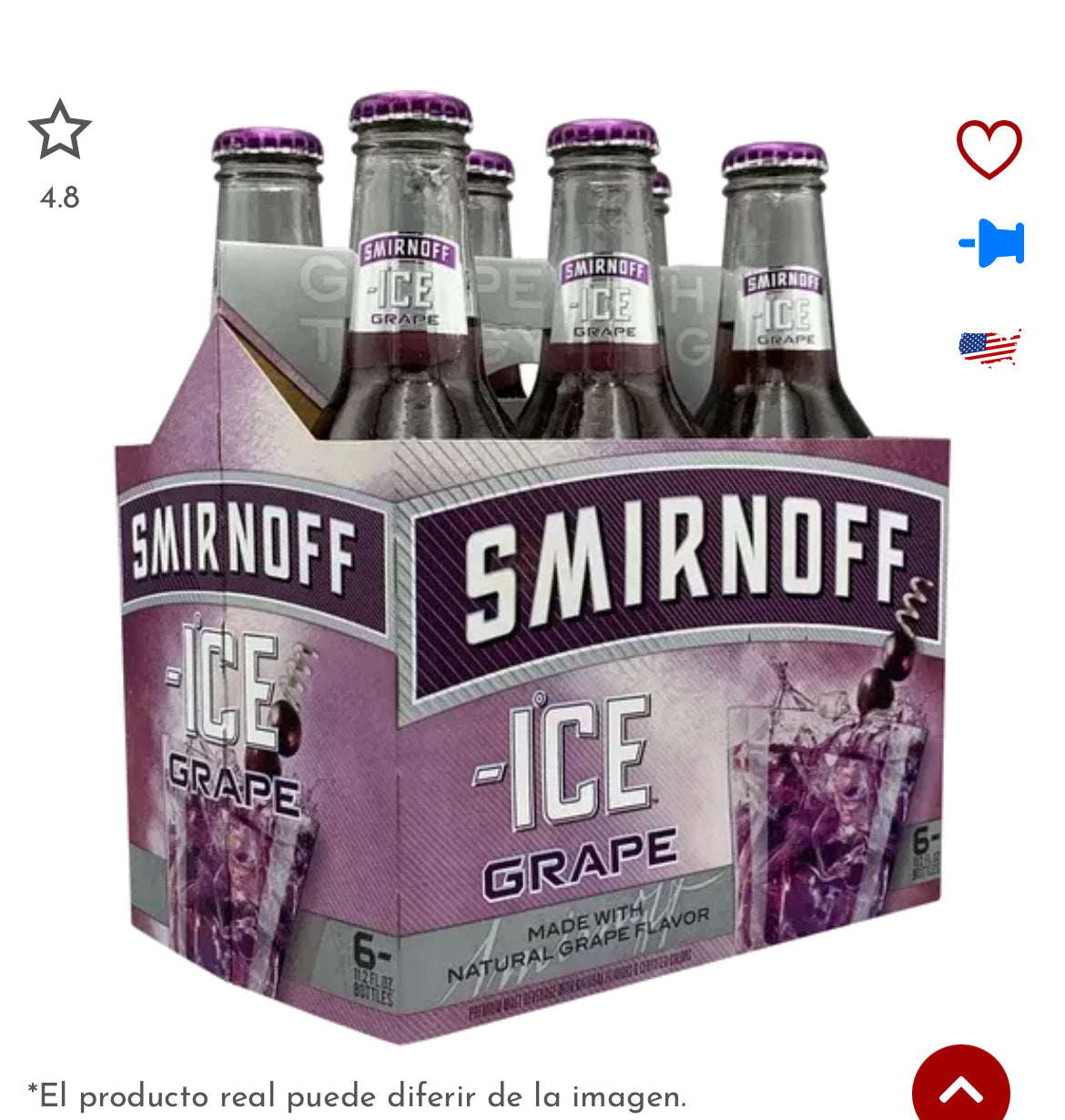 Smirnoff 6 pack