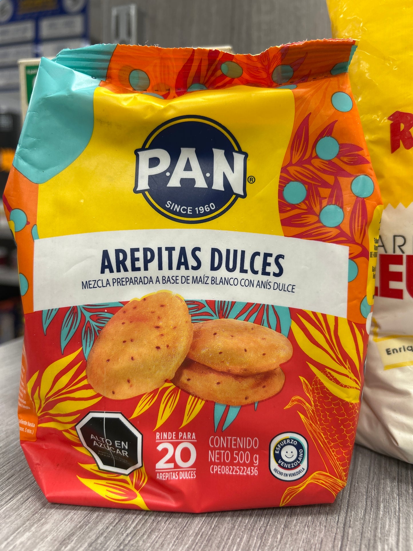Pan Arepitas Dulce