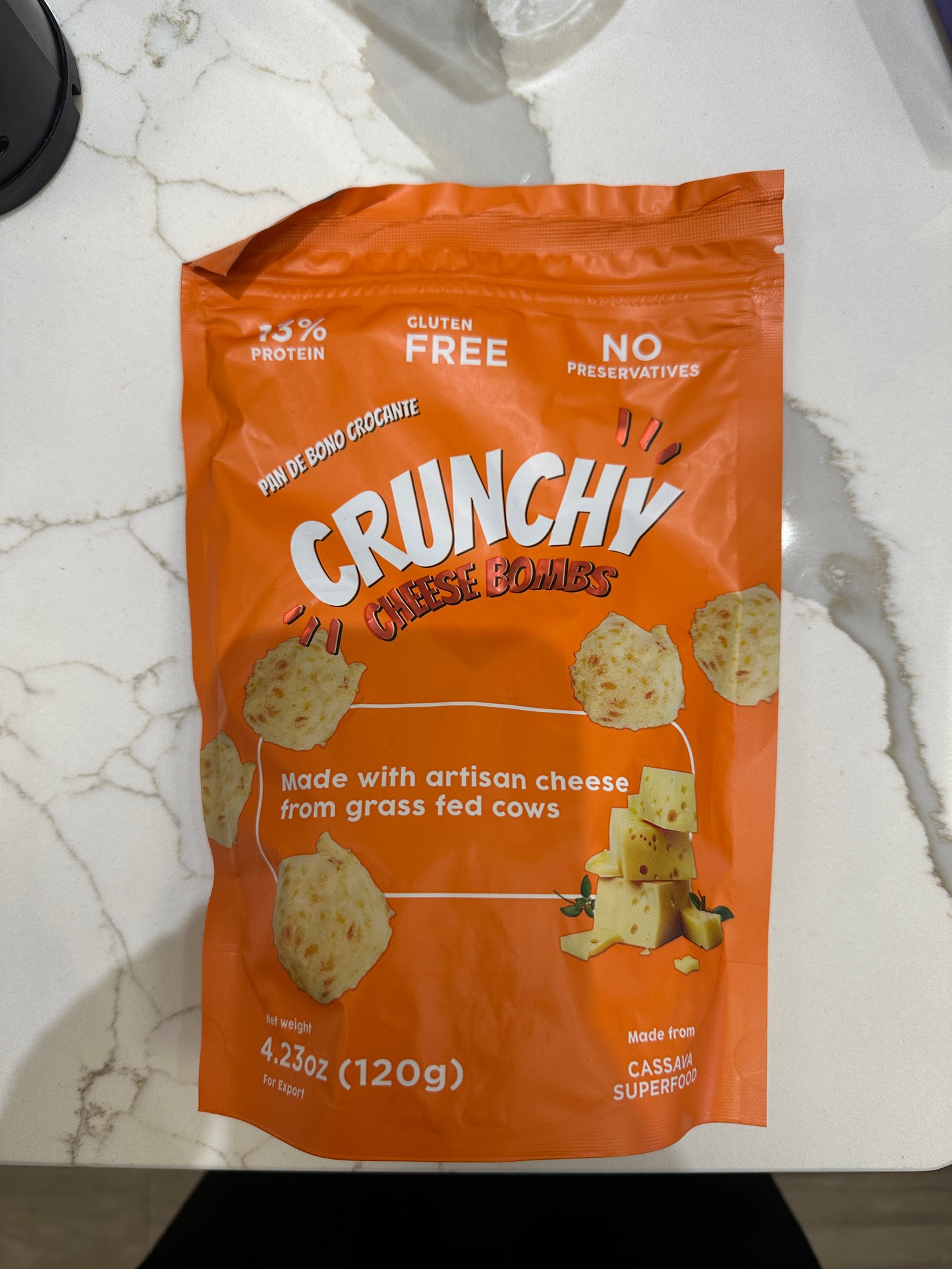 Crunchy Cheese Bombs 120g