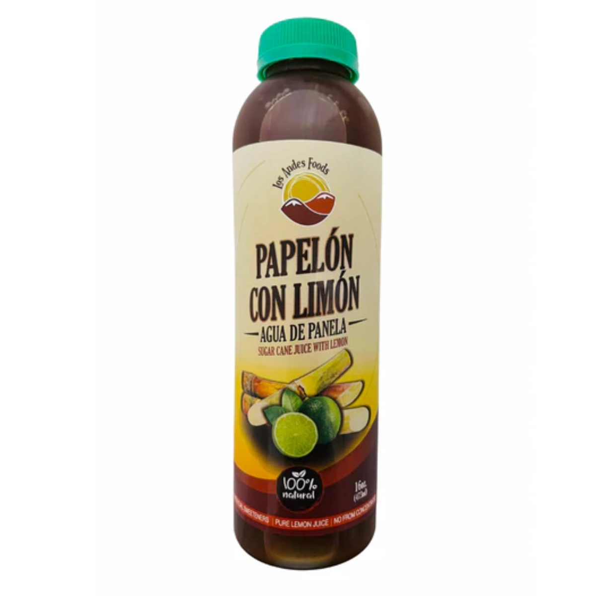 Los Andes Papelon Panela Papelon Con Limon 16 oz