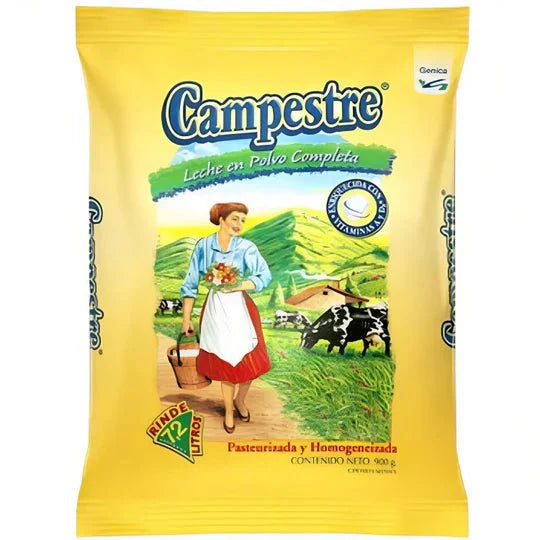 Campestre Leche En Polvo 900g - Sabores Market