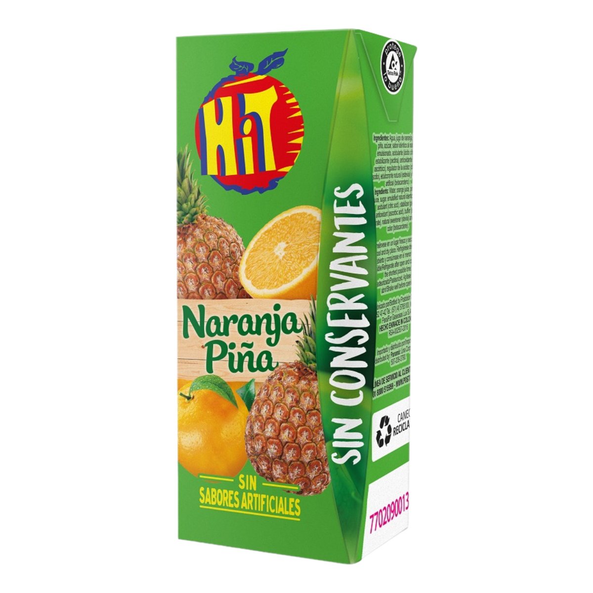 Hit Naranja Piña 200 ml - Sabores Market