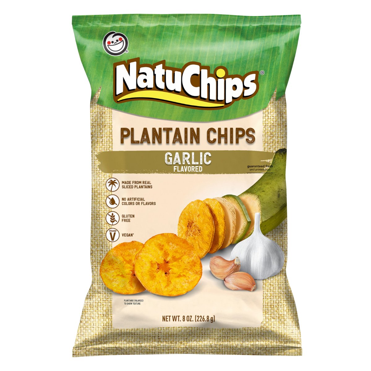 Natuchips Garlic 226g - Sabores Market