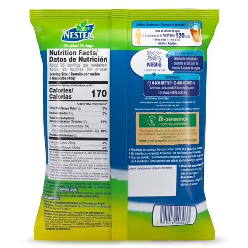 Nestea Limon 450g - Sabores Market