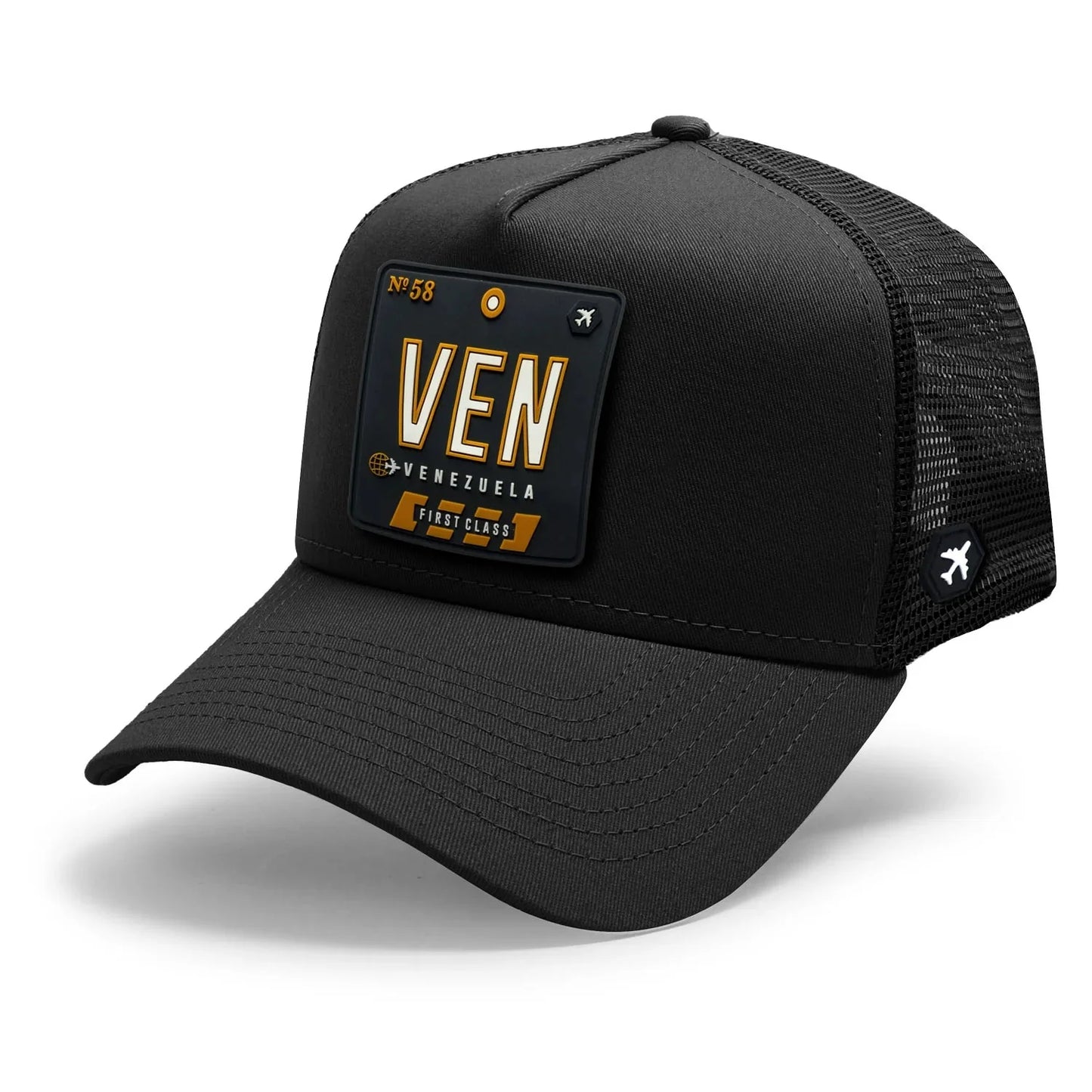 NEW ERA VEN - Trucker Hat Black - Sabores Market