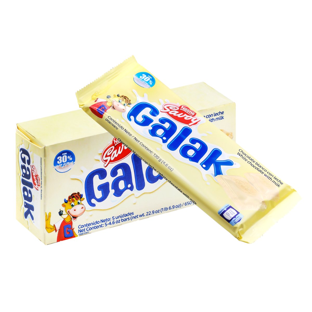 Savoy Galak Box - 5 Unidades - Sabores Market